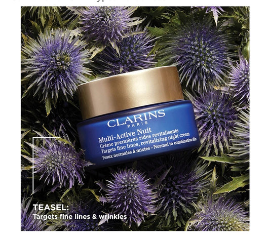 Clarins Multi Active Nuit - Fight fine lines and visibly revitalize tired skin