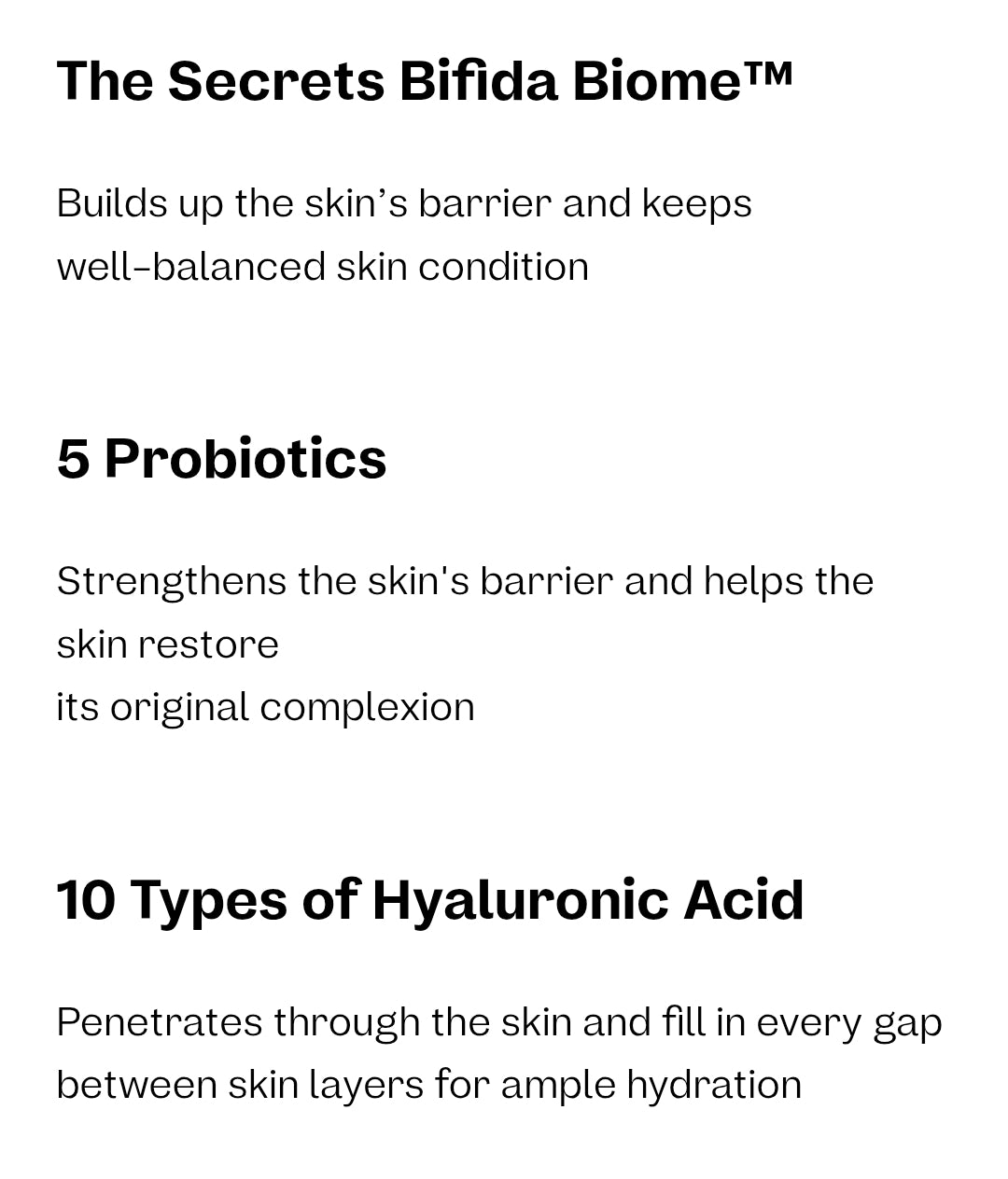 ma:nyo Bifida Biome Complex Ampoule Serum - Skin Rejuvenating and Skin Barrier Repair with 10 Types of Hyaluronic Acid & Probiotics for Glow Skin & Anti-aging