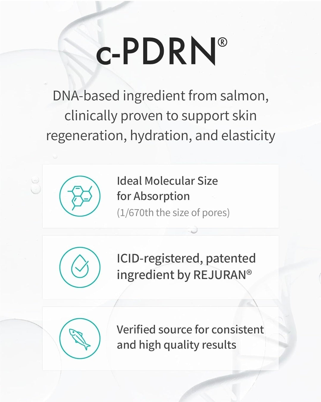 REJURAN Turnover Mask – Premium Care with c-PDRN. Original Salmon DNA Daily Mask for Firming, Hydration, Repairing & Revitalizing. Youthful Radiant Skin - 1 Mask