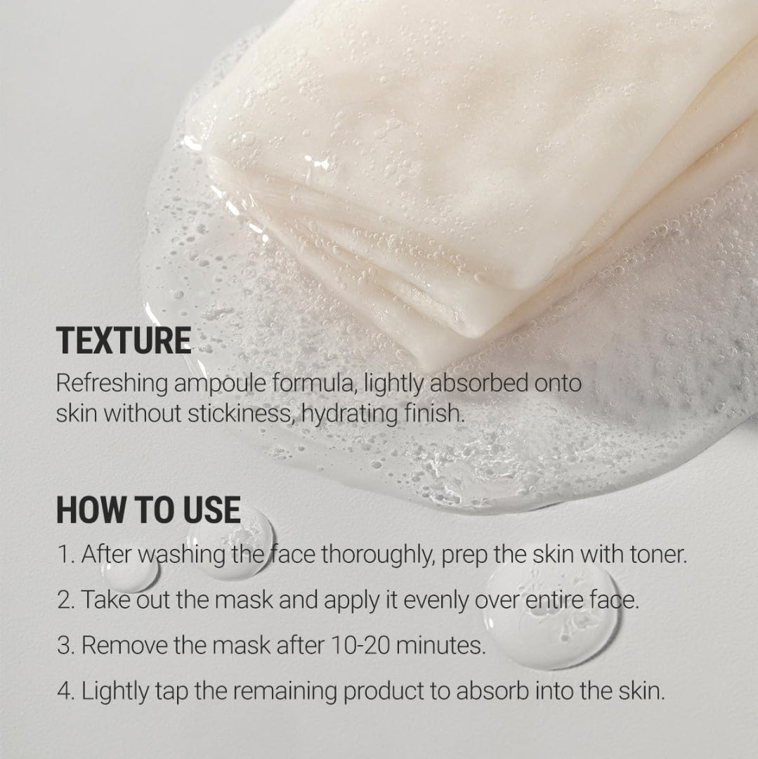 ROVECTIN Dr. Mask CICA Blemish Sheet Mask - Soothing and Hydrating with Calamine and Madecassoside - 1 Mask