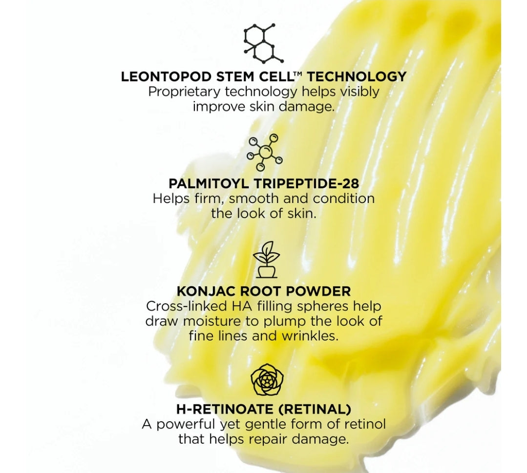 BeautyBio The Nightly - Suero reparador de retinol de noche reafirmante y suavizante