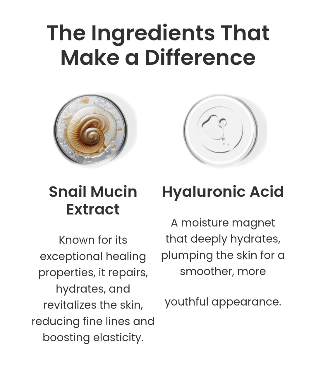 Suero de caracol ultra de Seoul Ceuticals: suero de noche que suaviza las líneas finas e ilumina la piel.