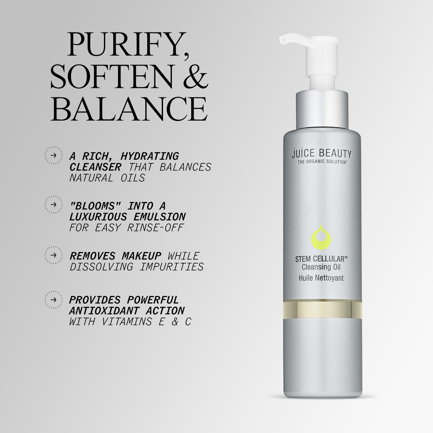 Aceite limpiador de células madre Juice Beauty
