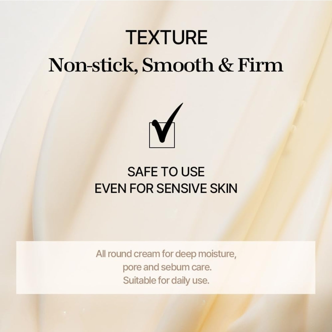 Mixsoon Bean Cream - Intensive Moisture Face Cream For Smooth, Nourished Skin, Pore & Sebum Care