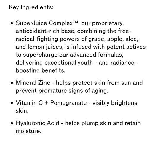 Juice Beauty SPF 30 Matte Oil-Free Moisturizer - Lightweight moisturizer with mineral sunscreen, weightless hydration, satin finish without clogging the pores