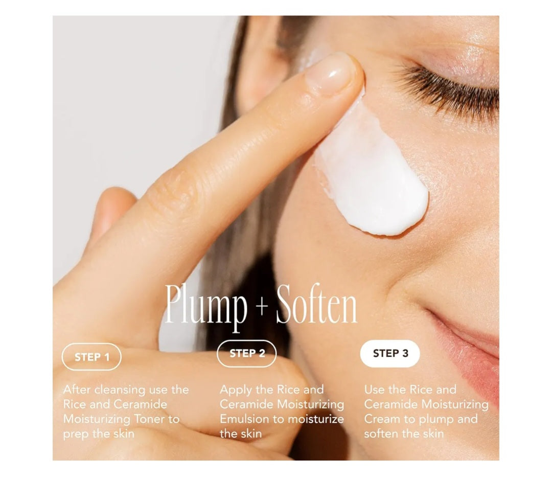 Crema hidratante con ceramidas de arroz de The Face Shop
