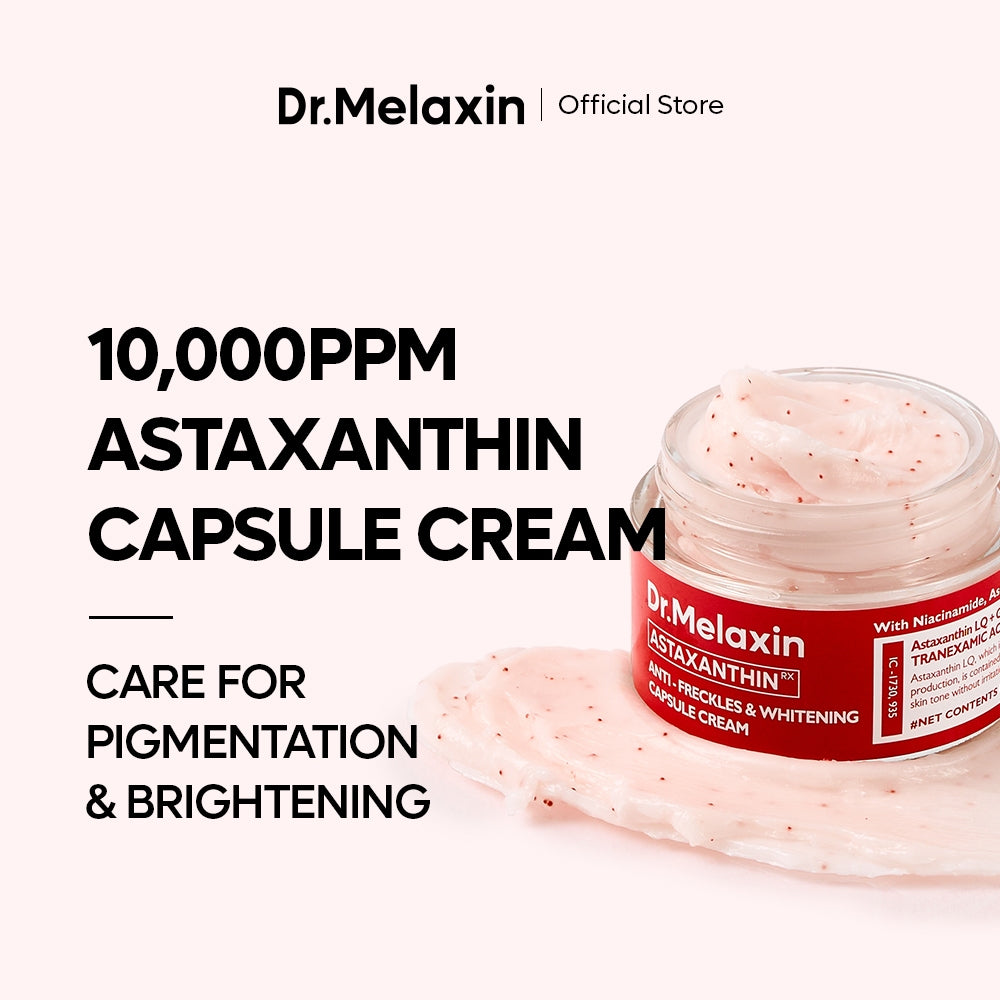 Dr.Melaxin, AstaxanthinRX, Anti-Freckles & Whitening Capsule Cream