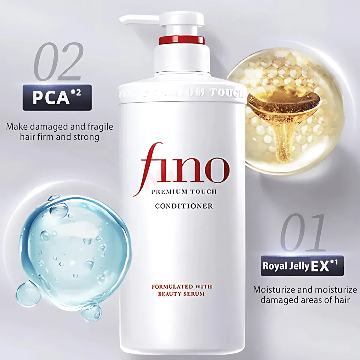 FINO Premium touch Conditioner – Japanese Hair Care for Dry Hair, Deep Cleansing & Moisturizing, Smooth & Shiny Finish (Copy)