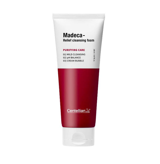 CENTELLIAN24 Madeca Relief Cleansing Foam - Contains Centella Asiatica Extract and TECA to strengthen and protect skin against external irritation