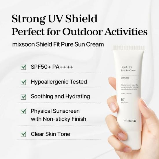 mixsoon - Shield Fit Pure Sun Cream