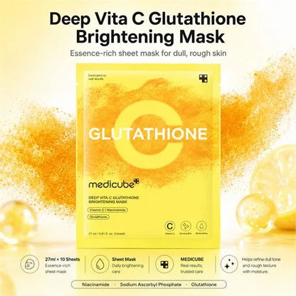 Medicube Deep Vita C Glutathione Brightening (1 Mask)