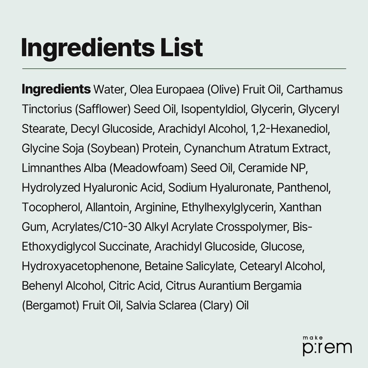 MAKE P:REM Safe Me Relief Moisture Cleansing Milk -  Hydrating Face Wash, Gentle Milk Cleanser for Sensitive Skin with Soy Protein, Korean Face Wash