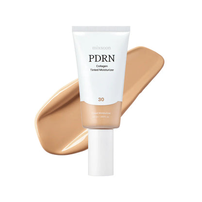 mixsoon PDRN Collagen Tinted Moisturizer Korean Glass Skin (No. 30 Aura) - Skincare-Infused Base with Rice PDRN & Peptides, 24H Vibrant Glow & Luminous Hydration, 10 Shades (Copy) (Copy)