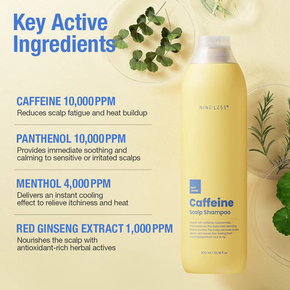 Nineless Root-Biome™ Caffeine Scalp Shampoo