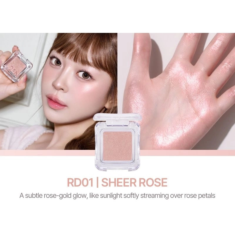 2aNPure Glash Highlighter RD01 Sheer Rose