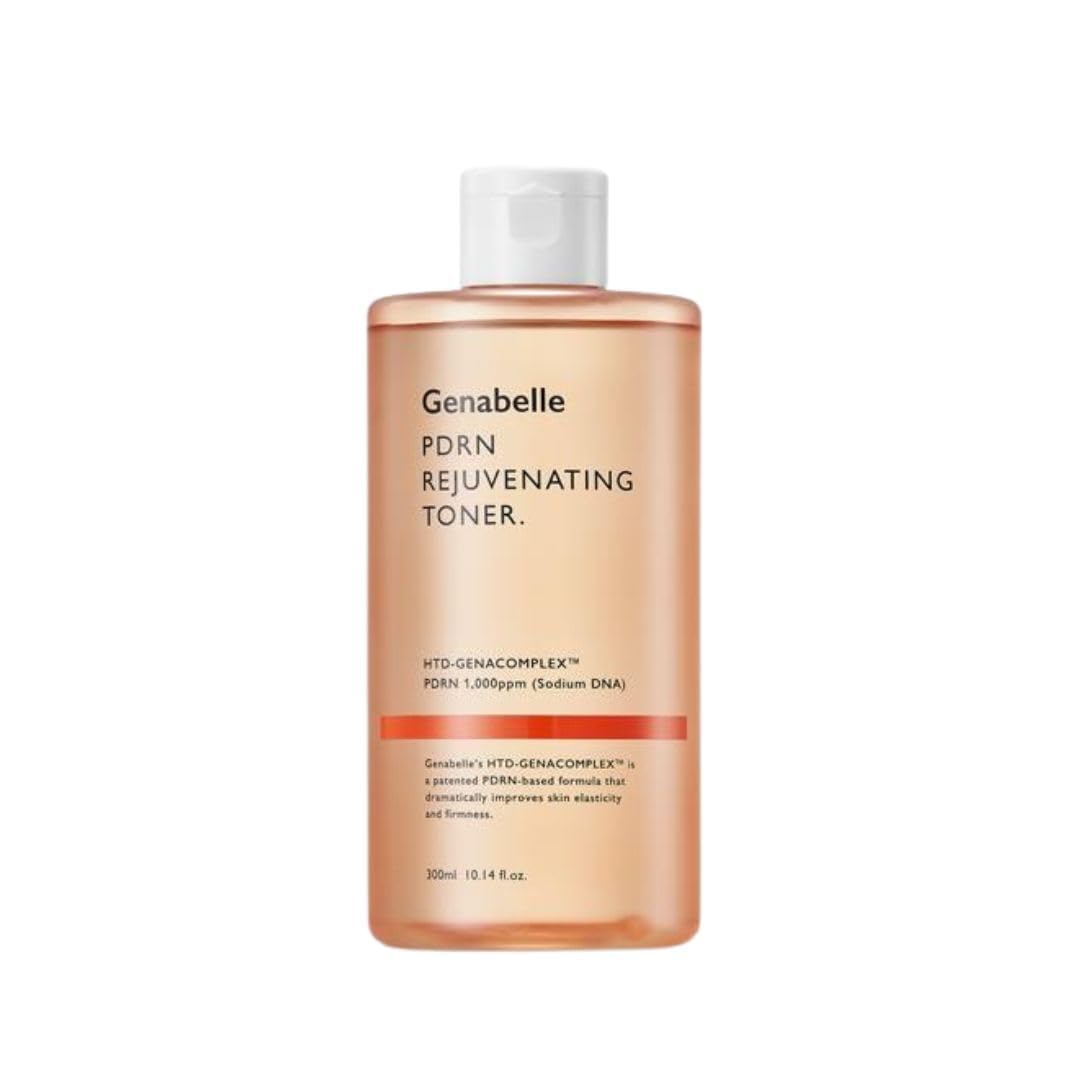 Genabelle PDRN Rejuvenating Toner - Deep Hydration & Skin Barrier Support with PDRN, Panthenol, Hyaluronic Acid - Soft & Glowing Skin - Glass Skin