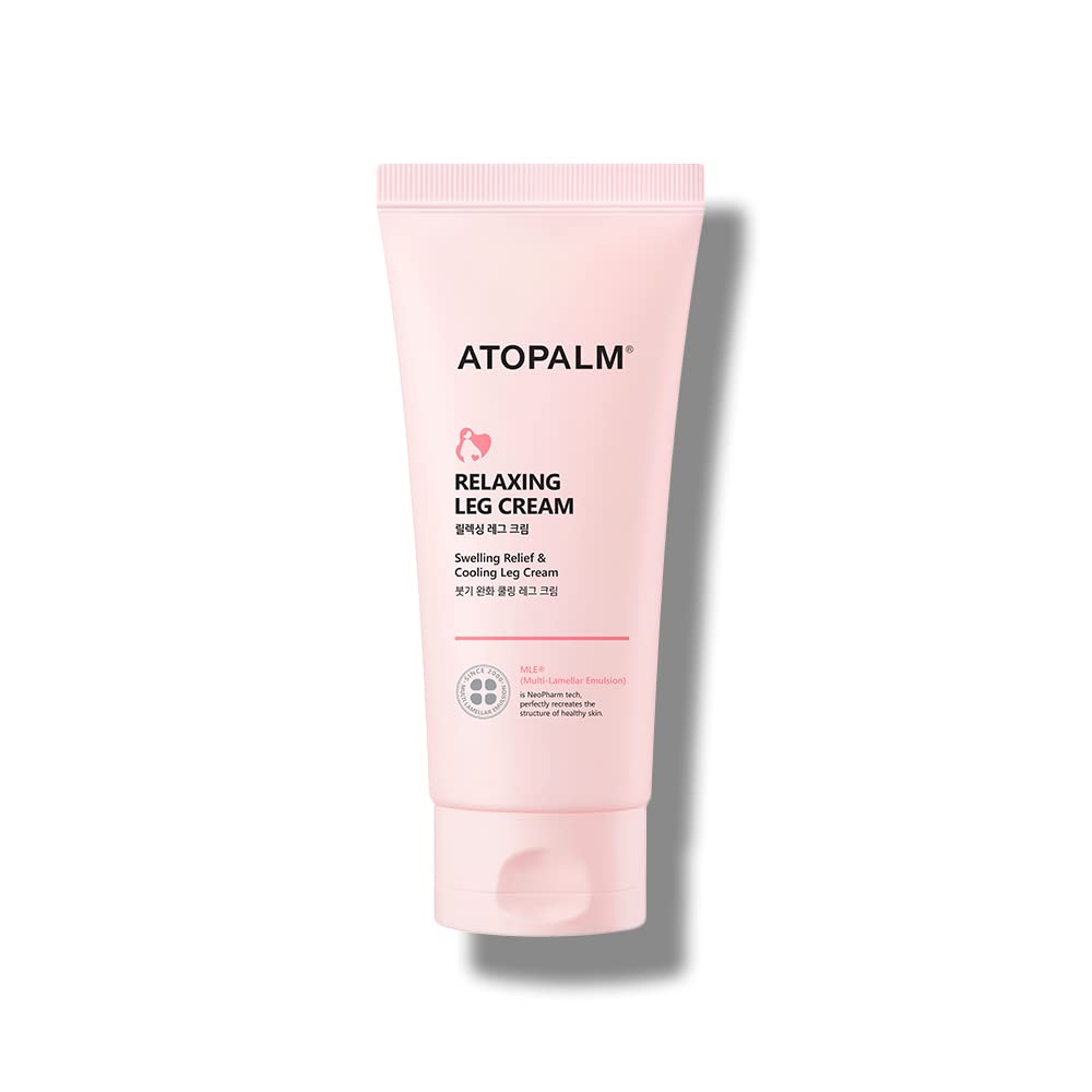 ATOPALM Maternity Care Relaxing Leg Cream | Swelling Relief Calming Cream for Swollen legs and weakened skin elasticity | Refreshing Cooling Effect of Reducing Legs Skin Tempreature