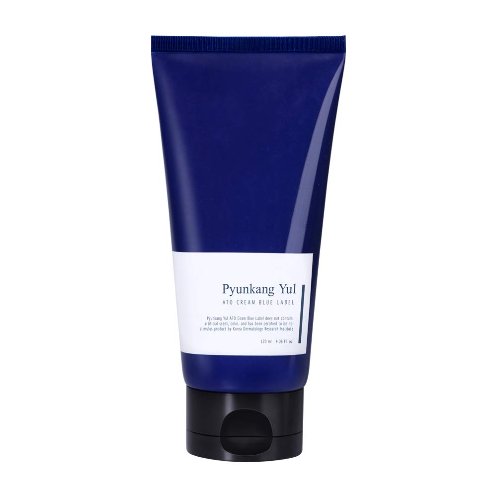 Pyunkang Yul PKY ATO Cream Blue Label - Long lasting Strong Moisture and Nutrients Hyaluronic Acids, Natural Safe Ingredients Ceramide Skin Barrier from Double Hydration Baby Lotion
