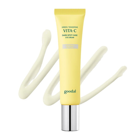 GOODAL Green Tangerine Vitamin C Dark Circle Eye Cream, Intensive Dark Circle Relief and Elasticity Treatment, Gentle, Non-irritating, Anti-Aging and Anti-Wrinkle Care