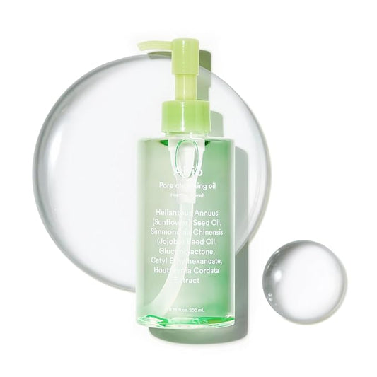 Abib Pore Cleansing Oil Heartleaf Oil-Wash - Formulated with heartleaf extract effectively removes makeup, sunscreen, and impurities while maintaining skin's natural moisture balance