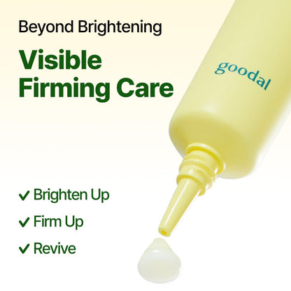GOODAL Green Tangerine Vitamin C Dark Circle Eye Cream, Intensive Dark Circle Relief and Elasticity Treatment, Gentle, Non-irritating, Anti-Aging and Anti-Wrinkle Care