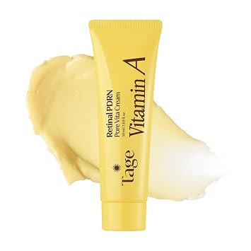 Tage Vita A Retinal PDRN Pore Booster Cream, Face&Body Moisturizer, 1.69 oz For Sensitive Skin, Lightweight Face Moisturizer, Melts Like Butter, Low-Sting Retinal, Rice PDRN 5,000ppm, Korean Skincare