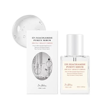 Dr.Althea 15% Niacinamide Purity Serum, 1.01 Fl Oz, Korean Vegan Skin Care Niacinamide for Dark Spot & Uneven Skin Tone & Pore Care, Serum Control with Zinc.