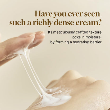 HEVEBLUE Salmon Caring Centella Cream - Salmon PDRN, Salmon Egg Extract, Centella, Madecassoside, Improve Skin Moisture Loss, Restore and Rejuvenate, Low Irritation, Korean Skincare, Valentine Gift