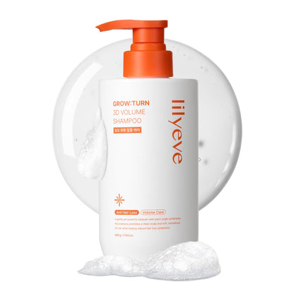 lilyeve GROWTURN 3D Volume Shampoo, Biotin, Hair Growth