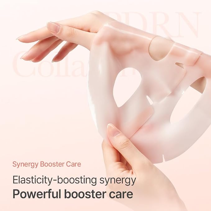 mixsoon Collagen Hydrogel Face Mask Hydration All-In-One Firming, Soothing Gel Formula Face Mask for Radiant, Smooth Skin Stocking Stuffers Korean Glass Skin Care
