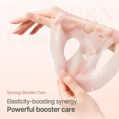 mixsoon Collagen Hydrogel Face Mask Hydration All-In-One Firming, Soothing Gel Formula Face Mask for Radiant, Smooth Skin Stocking Stuffers Korean Glass Skin Care