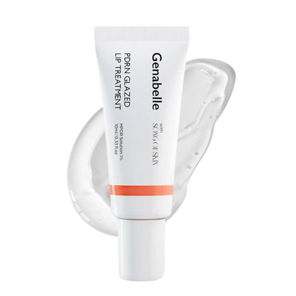 Genabelle PDRN Glazed Lip Treatment – Hydrating & Plumping Lip Balm with PDRN & Peptides for Soft, Glossy Lips – Intensive Lip Repair & Moisture Lock, Glass Skin, Korean Skincare