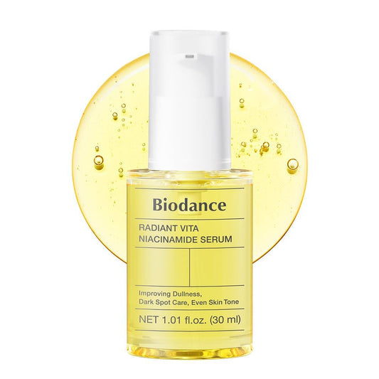 BIODANCE Radiant Vita Niacinamide Serum, for Even Tone Dark Spot Care with Vitamin C, Hydrating for Sensitive Skin, Filter Glow Serum, Korean Skin Care, Self Care Gifts for Women