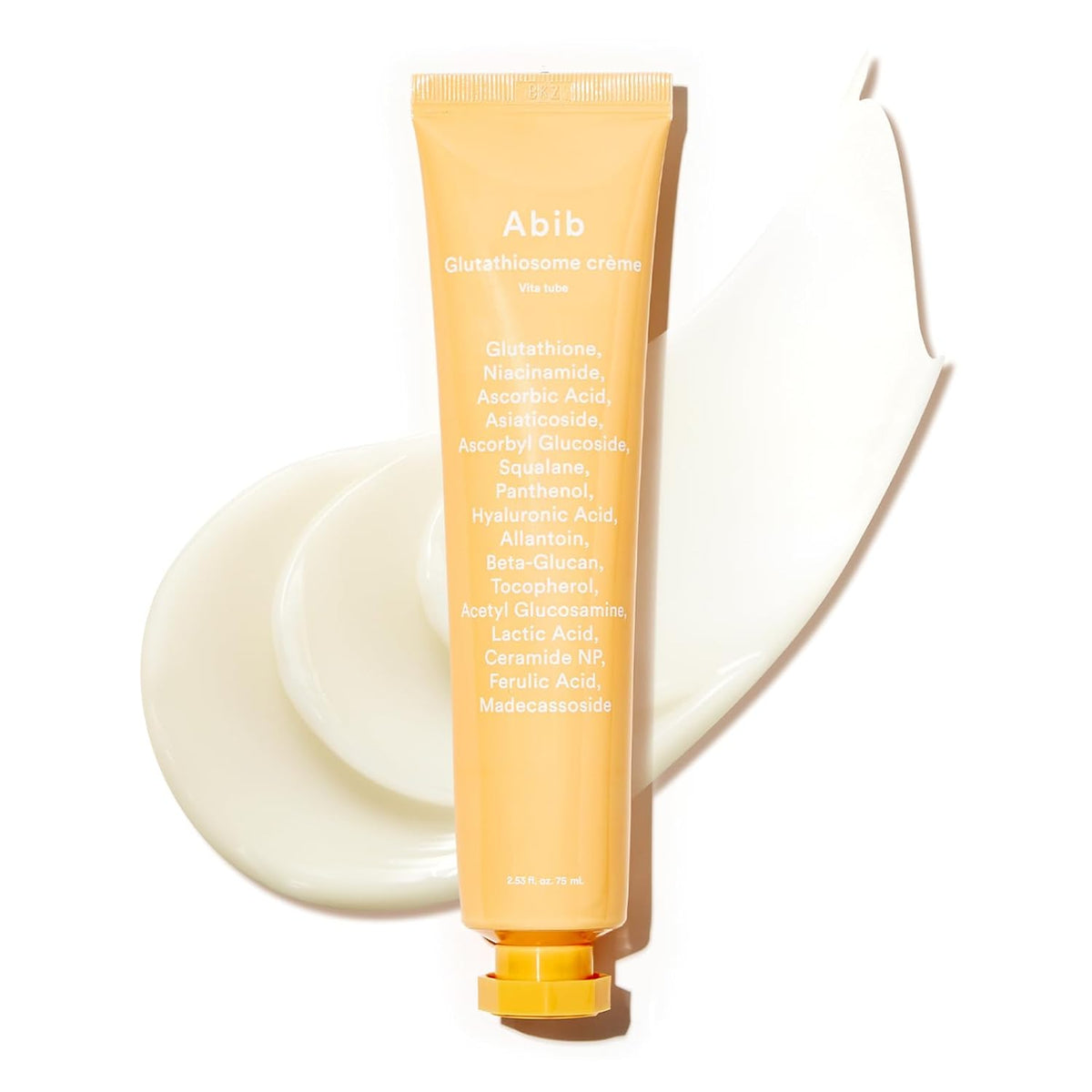 Abib Glutathiosome Cream Vita Tube, Face Moisturizer with Niacinamide & Vitamin C for Dull, Uneven Looking Skin Tone, Hydrating Gel Cream, Korean Skincare