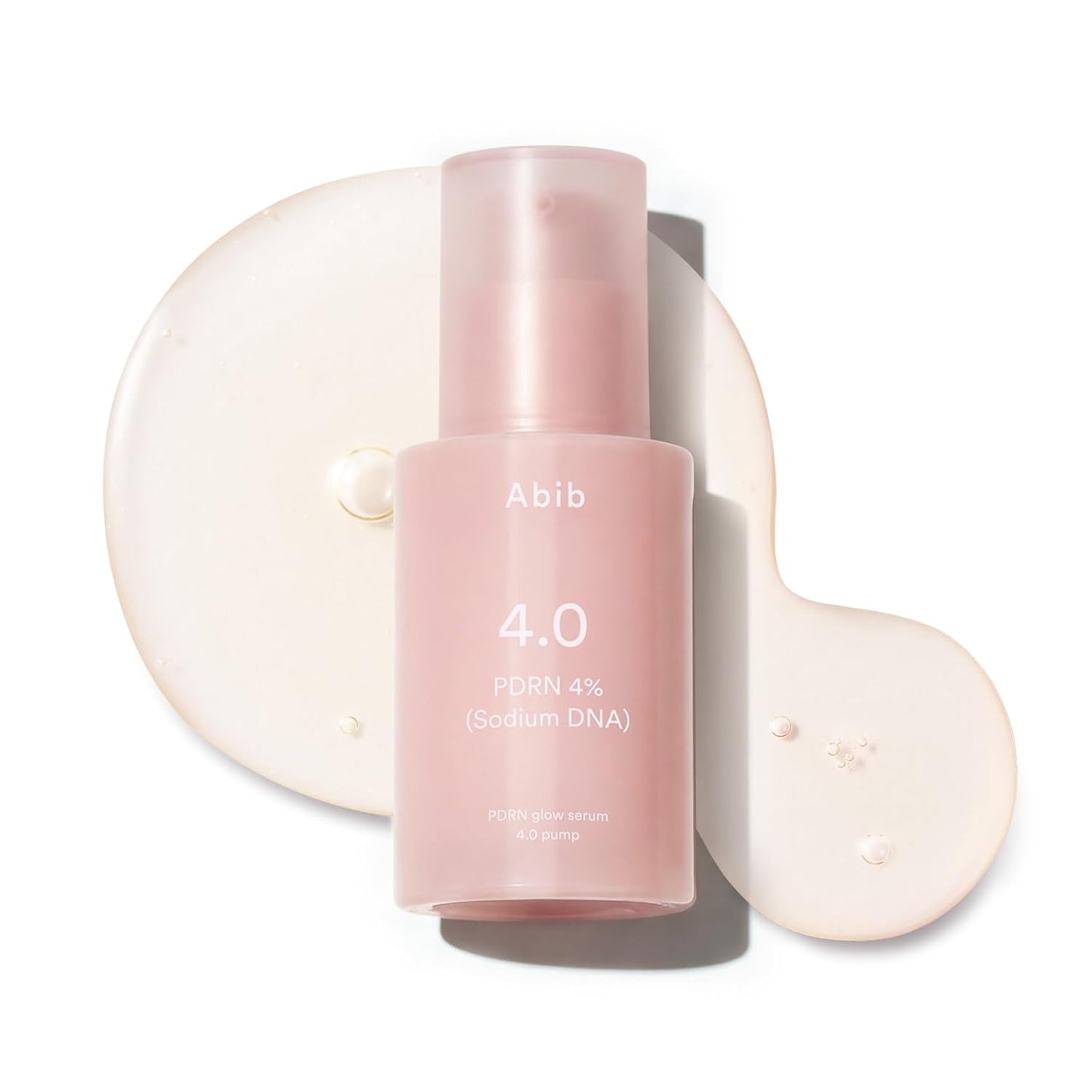 Abib PDRN Glow Serum 4.0 Pump, 4% Salmon DNA PDRN, Skin Turnover & Revitalization Care, Elasticy, Skin Density, with Peptides, Hyaluronic Acid & Hydrolyzed Collagen, Korean Skin Care