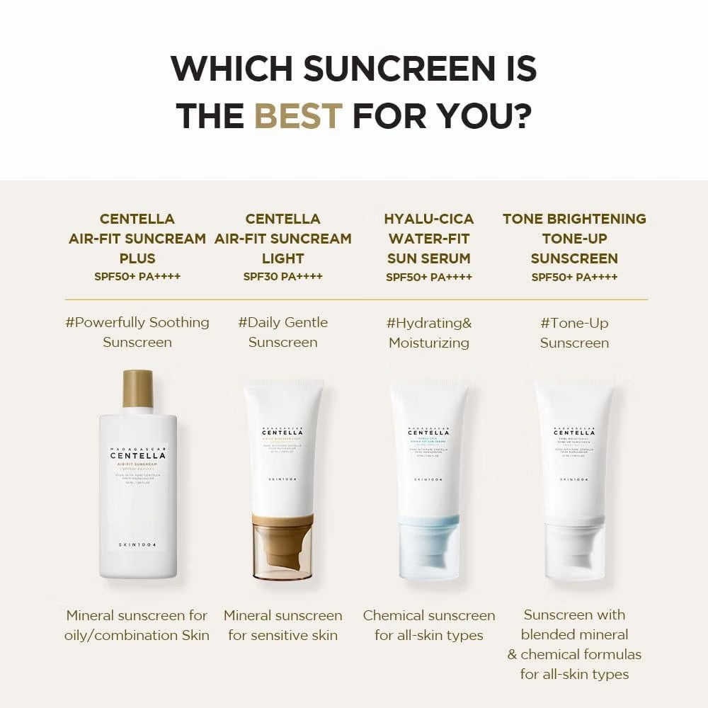 SKIN1004 Madagascar Centella Air-fit Suncream Light