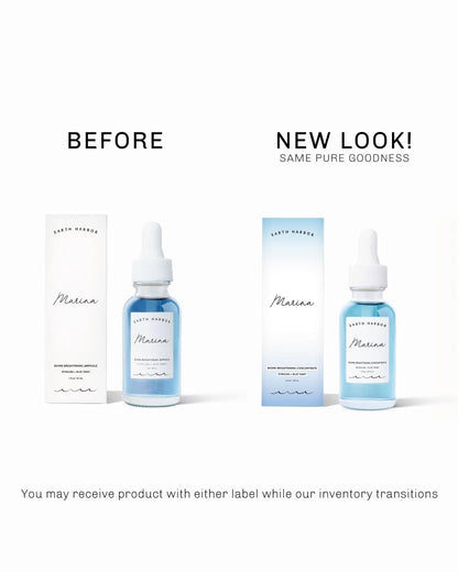 Earth Harbor Marina Biome Concentrate, Squalane & Blue Tansy Facial Serum