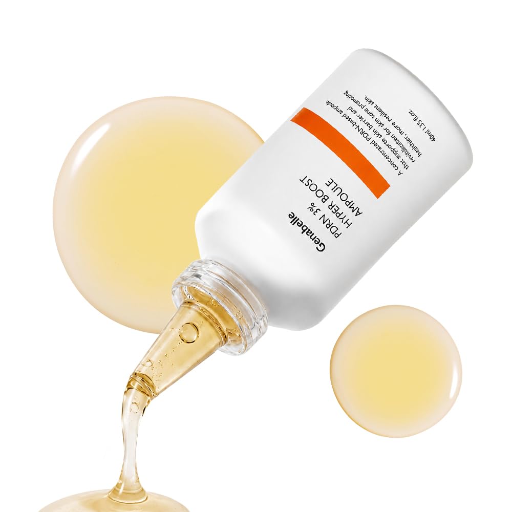 Genabelle 3% PDRN Skin Booster Ampoule, Serum - 30,000ppm Salmon DNA PDRN, 20,000ppm Panthenol, HTD-GENACOMPLEX Regeneration & Barrier Strengthening,Glass Skin Glow,Korean Skincare
