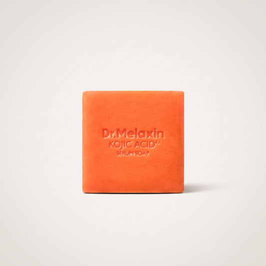 Dr.Melaxin Kojic Acid Turmeric Serum Soap with Niacinamide, Tone Care Cleansing Bar for Uneven Skin Tone & Dark Spots, 3 Botanical Oils for Deep Cleansing, Facial & Body Soap