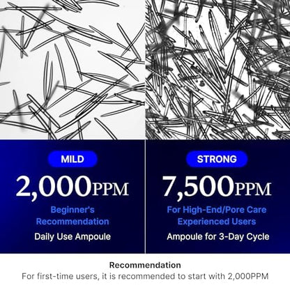 medicube Exosome Shot Zero 7,500 PPM Spicule Facial Serum | Liquid Skin Booster Serum | Exosome, AHA+BHA+PHA | Pore Care, Dead Skin Cells, Skin Texture | Korean Skincare