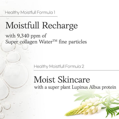 ETUDE Moistfull Collagen Cleansing Foam, Face Wash, Foam Cleanser, Super Collagen Water, Lupinus Albus Protein, Gentle Cleansing, Clinically Tested, Korean Skin Care, Beauty