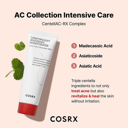COSRX Acne Lightweight Soothing Moisturizer with Aloe Vera