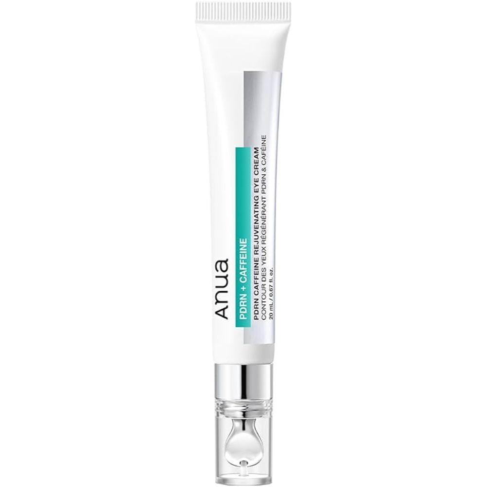 Anua Hydro Firming PDRN Caffeine Rejuvenating Eye Cream, Collagen, Salmon PDRN, Niacinamide and Caffeine For Firming, Cool, Shiny, Oral Massage and Moisturizing the Skin 20ml