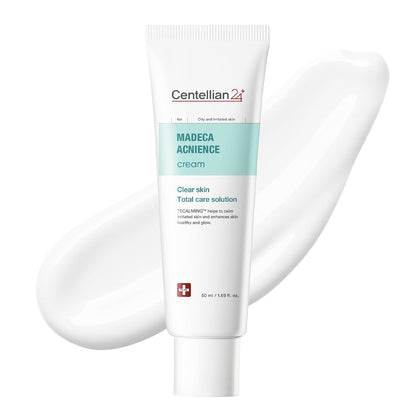 CENTELLIAN 24 Madeca Acnience Cream - Revitalizing & Hydrating Blemish Care Cream, Balances Oil & Moisture, Non-Comedogenic, Low Irritation, Korean Skin Care. Centella Asiatica Extract