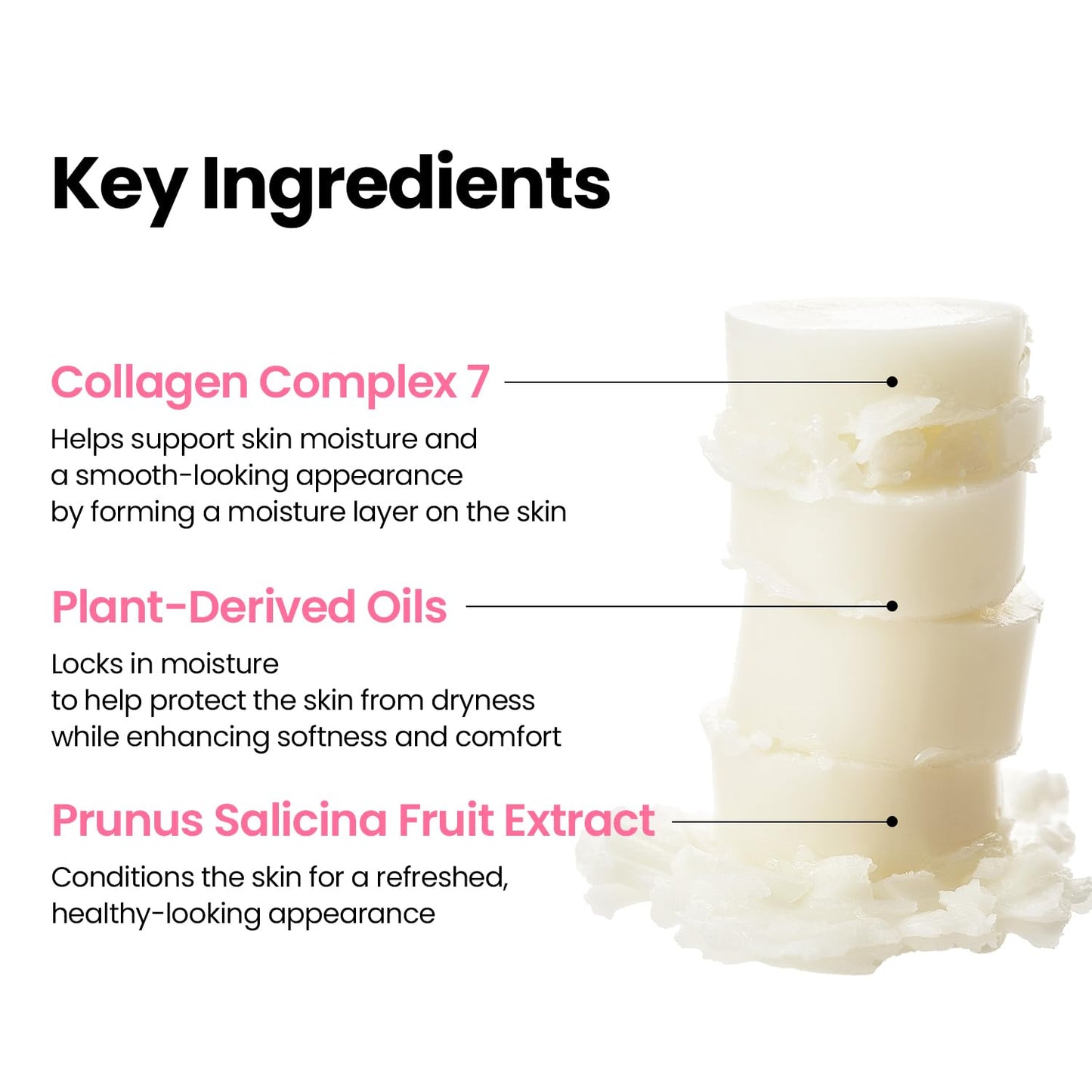 K-SECRET SEOUL 1988 Collagen Multi Balm, Multi-Area Balm Stick for Hydrated & Radiant Skin, 7-Type Collagen Complex, Plant-Derived Oils & Butters, and Plum, Korean Skincare
