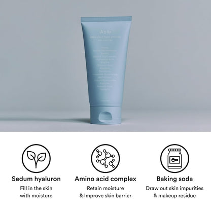 Abib Deep Clean Foam Cleanser Sedum Hyaluron Foam