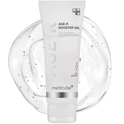 Medicube Age-R Booster Gel Serum for Skin Care Devices - Moisturizing and Nourishing Facial Serum with Plant Stem Cell Extract, Hyaluronic Acid, Collagen - Hypoallergenic