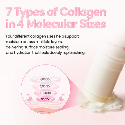 K-SECRET SEOUL 1988 Collagen Multi Balm, Multi-Area Balm Stick for Hydrated & Radiant Skin, 7-Type Collagen Complex, Plant-Derived Oils & Butters, and Plum, Korean Skincare