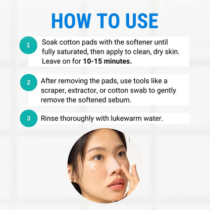 JUMISO Blackhead Remover Kit for Strawberry Nose + Pads + Swabs