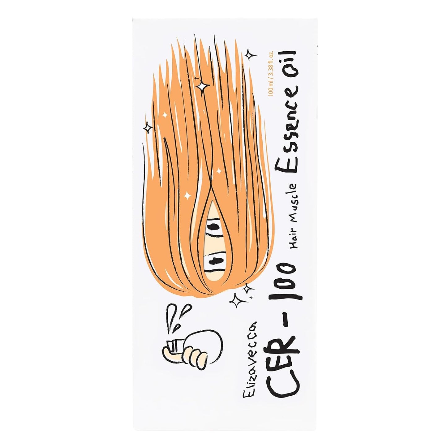 Elizavecca CER-100 Hair Essence Oil - Leave-In Treatment for Dry Hair Growth